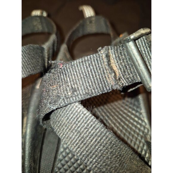 Chaco Kids Unisex Youth 2y  Black Adjustable Strap Outdoor Hiking Sandals - Picture 5 of 7